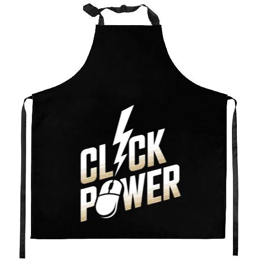 Click Power Cyber Monday Shopping Force Kitchen Aprons