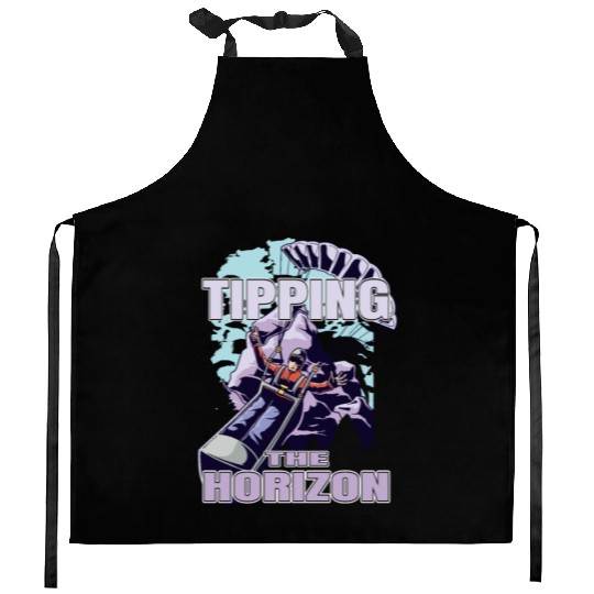 Tipping the Horizon Kitchen Aprons