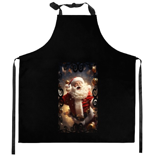 Santa Claus Kitchen Aprons