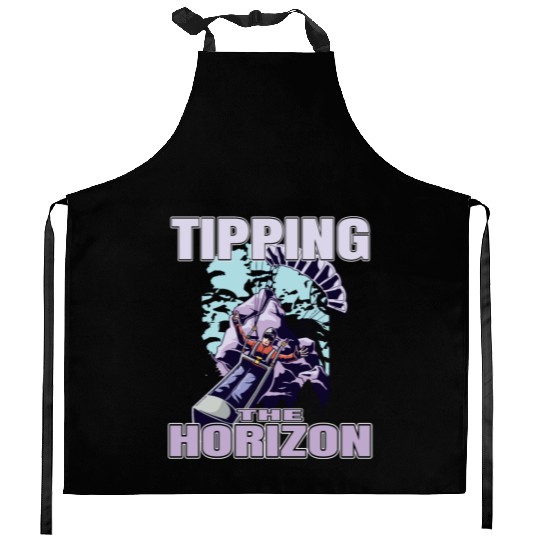 Tipping the Horizon Kitchen Aprons
