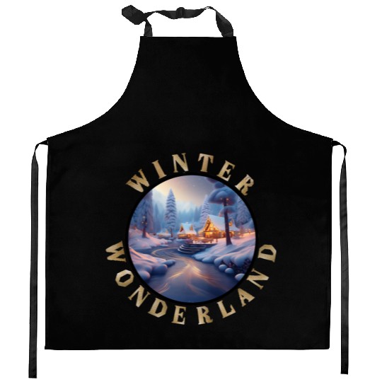 Winter Wonderland Kitchen Aprons
