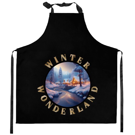 Winter Wonderland Kitchen Aprons