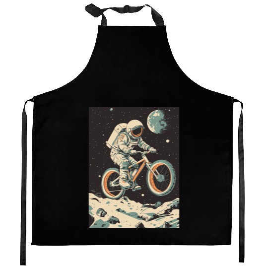 Astro Biking Kitchen Aprons