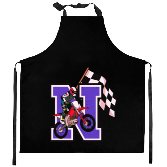 Motocross Champion - N Series Kitchen Aprons