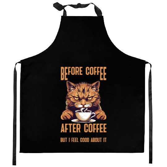 After Coffee I Hate Everyone I Feel Good About It Kitchen Aprons