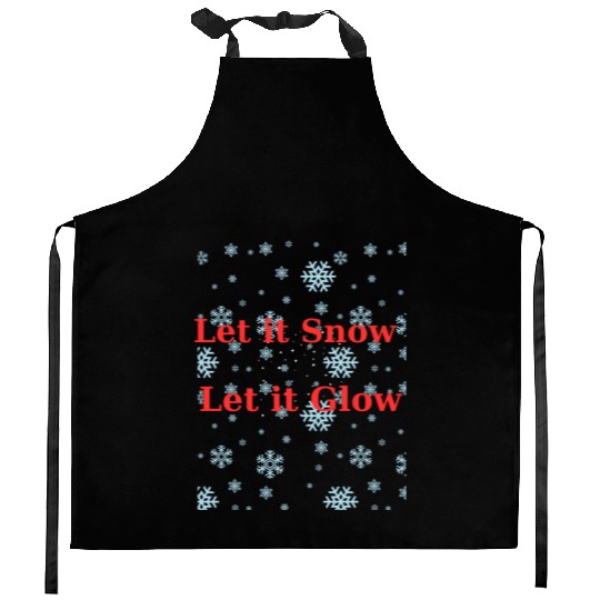 Christmas Cheer in a cup Funny Christmas on Bella Kitchen Aprons