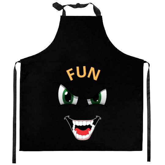 Fun horror Kitchen Aprons