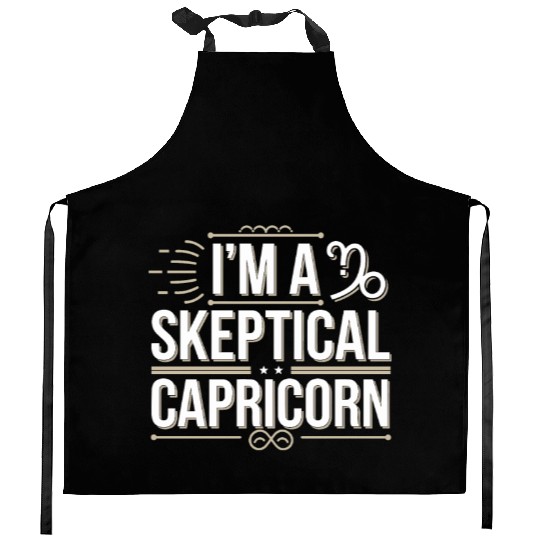 Astrology Skeptic Critical Thinking Kitchen Aprons