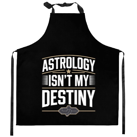 Astrology Skeptic Critical Thinking Kitchen Aprons