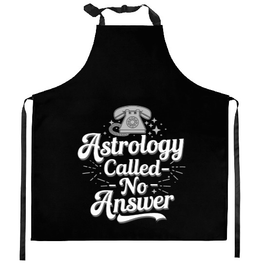 Astrology Skeptic Critical Thinking Kitchen Aprons