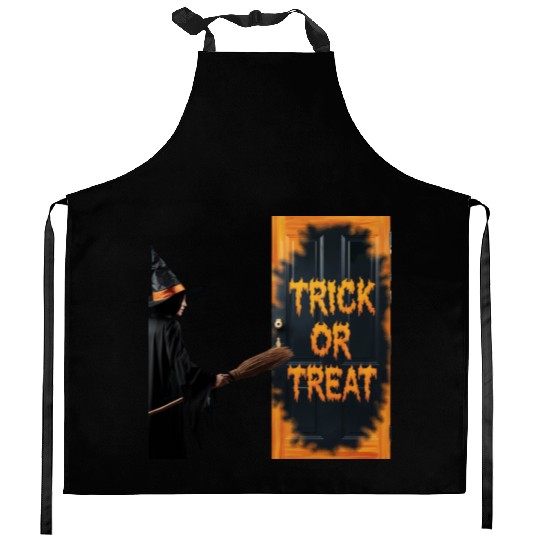 Witching Hour: Trick or Treat Kitchen Aprons