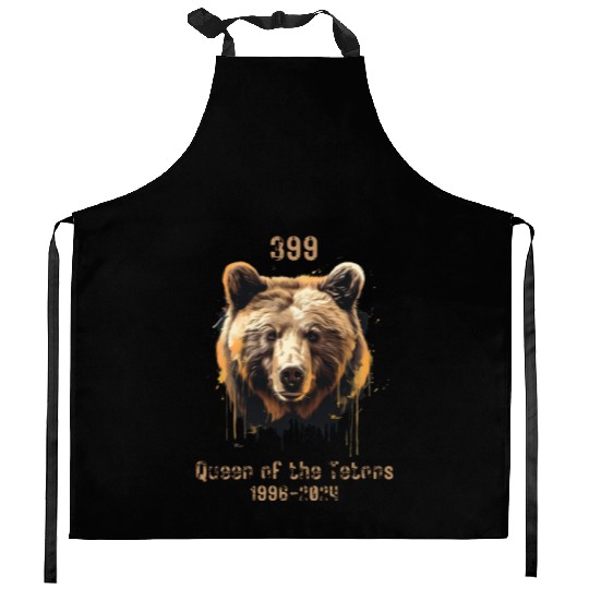 399 Queen of the Tetons National Park 1996 - 2024 Kitchen Aprons