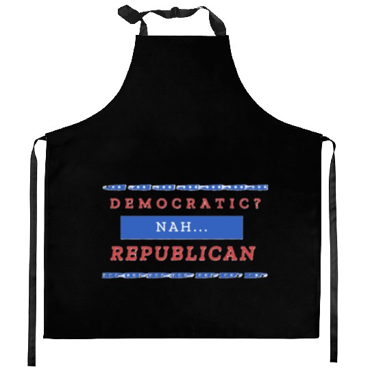 US election: Vote for Republican Edition Kitchen Aprons