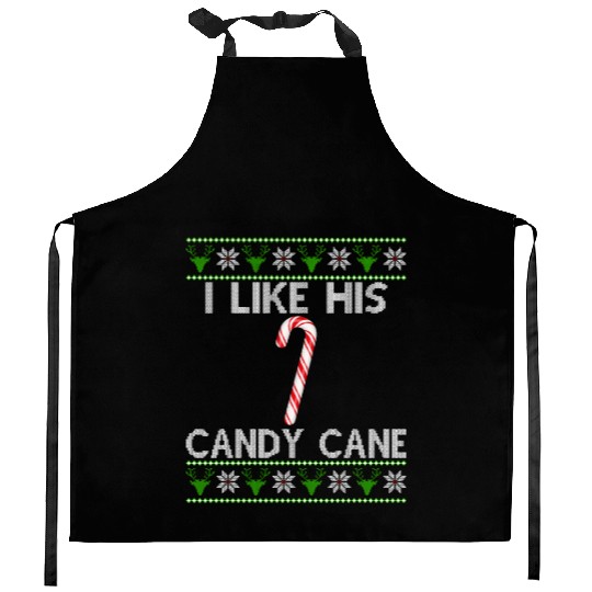 Family Ugly Christmas Couple Matching Funny Kitchen Aprons