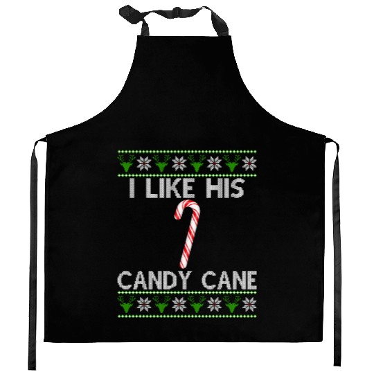 Family Ugly Christmas Couple Matching Funny Kitchen Aprons