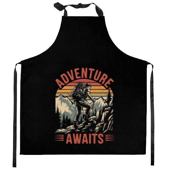 Adventure Awaits Kitchen Aprons