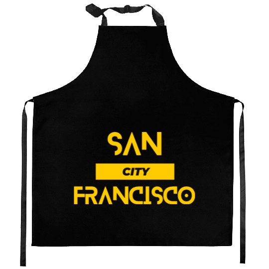 San Francisco City Kitchen Aprons