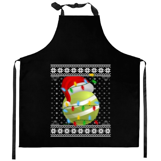 Croquet Ball Christmas Kitchen Aprons