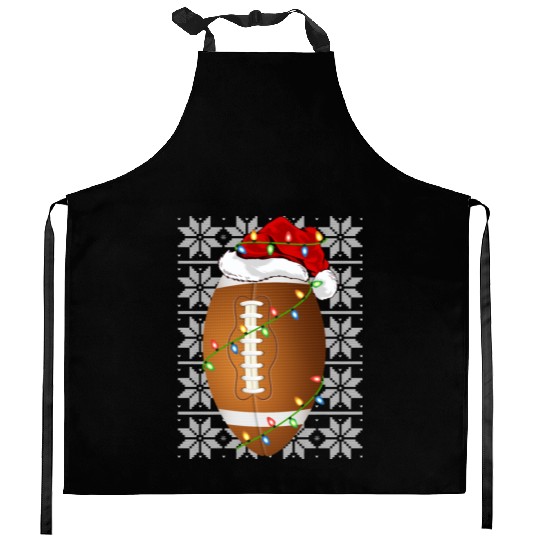 Rugby Santa Kitchen Aprons