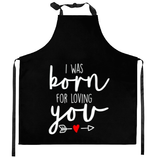 Bride Born For Loving You Bride To Be Engagement Kitchen Aprons