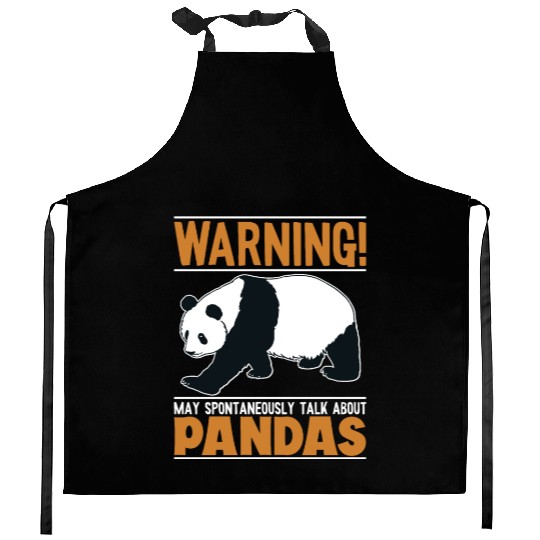 May Spontaneously Talk About Pandas Friend Lover Kitchen Aprons