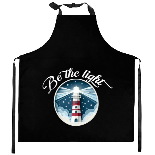 Be the light Kitchen Aprons