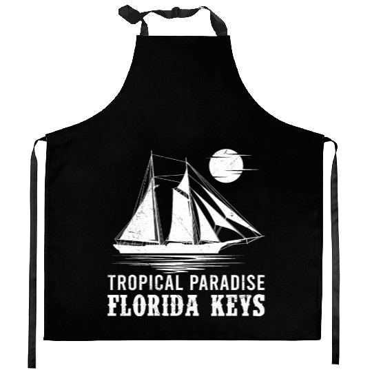 Florida TROPICAL PARADISE KEY-WEST COAST Kitchen Aprons