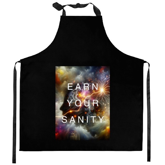 EARN YOUR SANITY Kitchen Aprons
