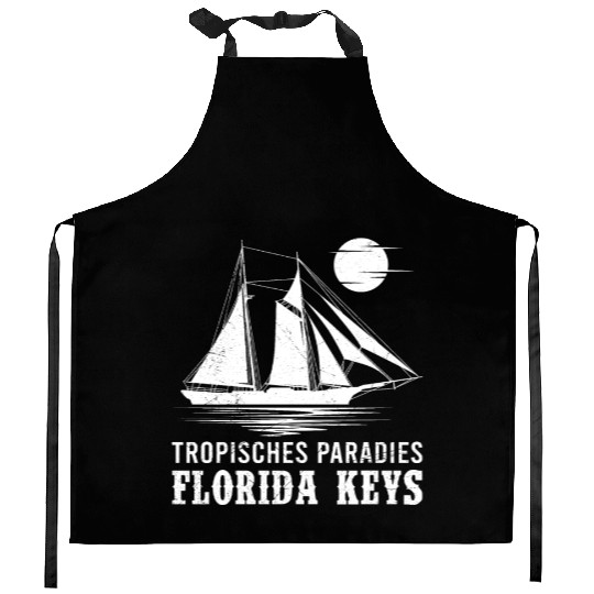 Florida TROPICAL PARADISE KEY-WEST COAST Kitchen Aprons