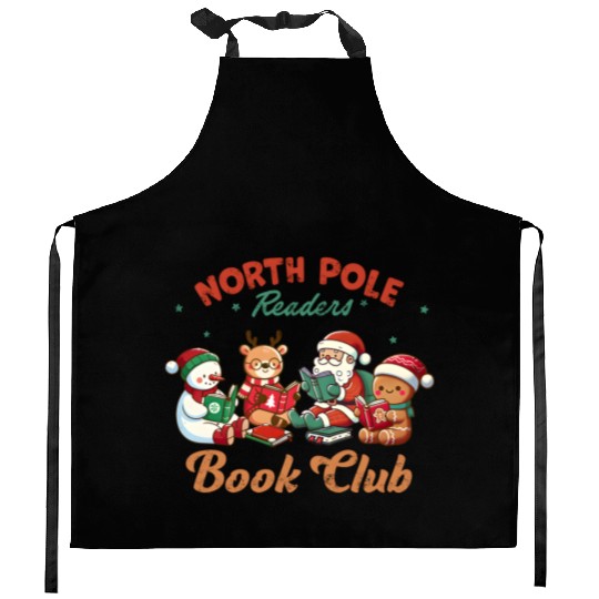 North Pole Readers Book Club ALPA STORE Kitchen Aprons