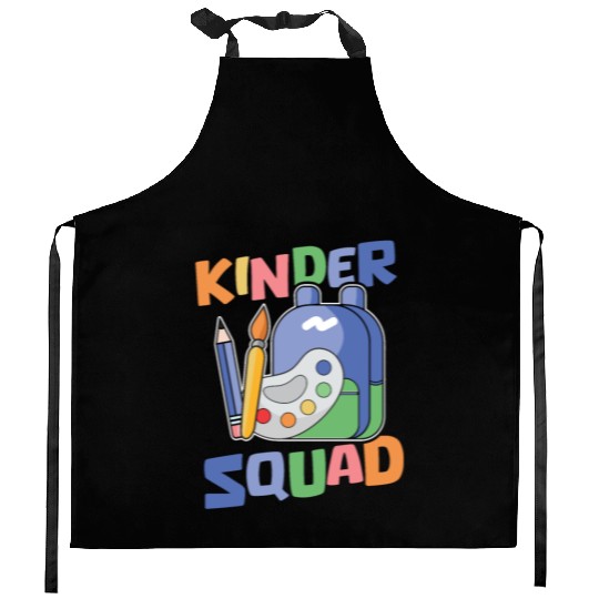 Elementary Teacher Squad Kitchen Aprons