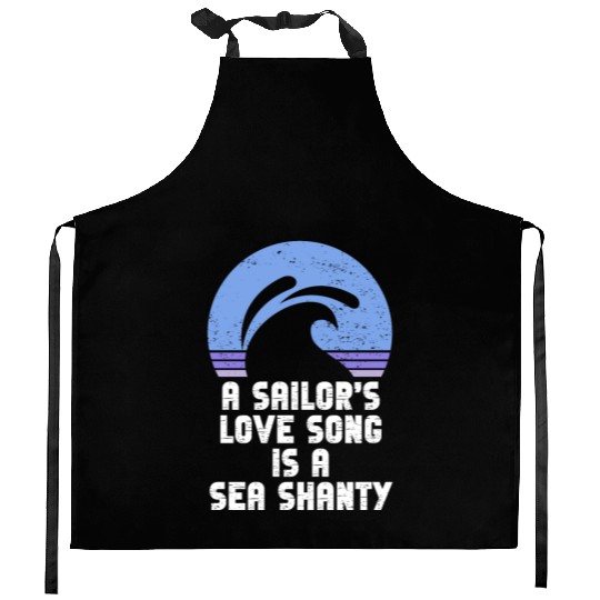 Sailor Meme Pirate Ship Ocean Sailing Kitchen Aprons