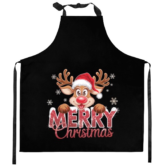 Gingerbread Christmas, Funny Christmas Kitchen Aprons