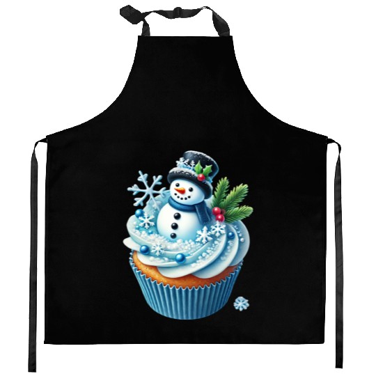 Christmas ice cream, Merry Christmas Kitchen Aprons
