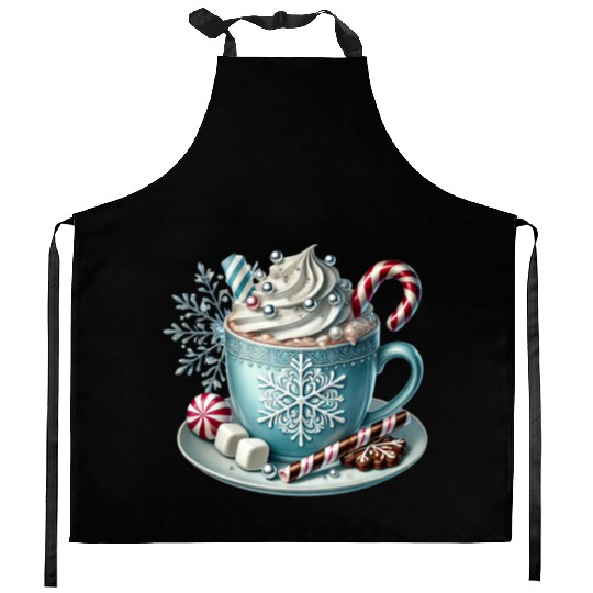 Christmas ice cream, Coquette Chistmas Kitchen Aprons