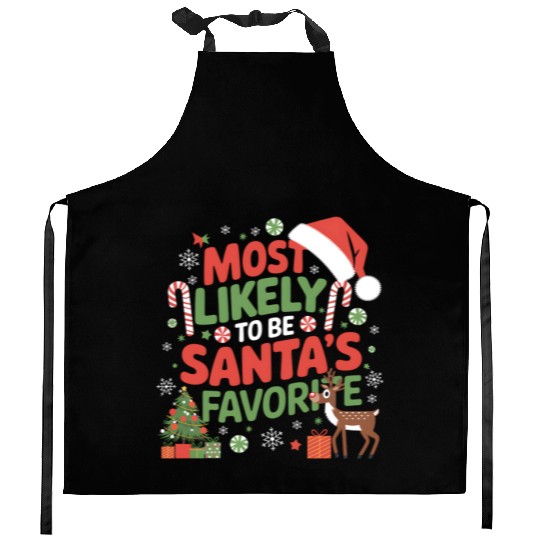 Most Likely to be Santa's favorite Kitchen Aprons