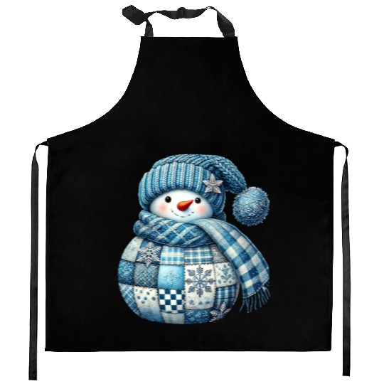 Snowman Christmas, Cute Christmas Kitchen Aprons