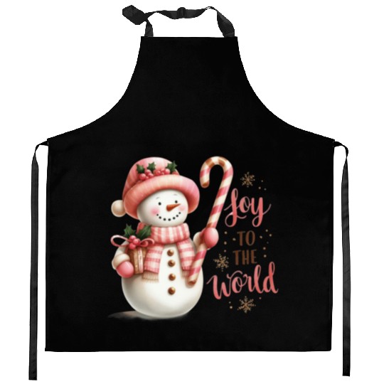 Joy To The World Kitchen Aprons