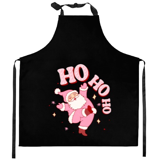 Ho Ho Ho, Merry Christmas Kitchen Aprons