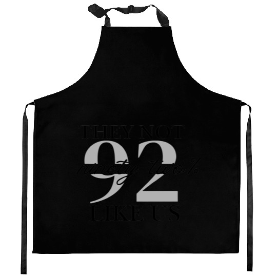 They Not Like Us Graphic Kitchen Aprons