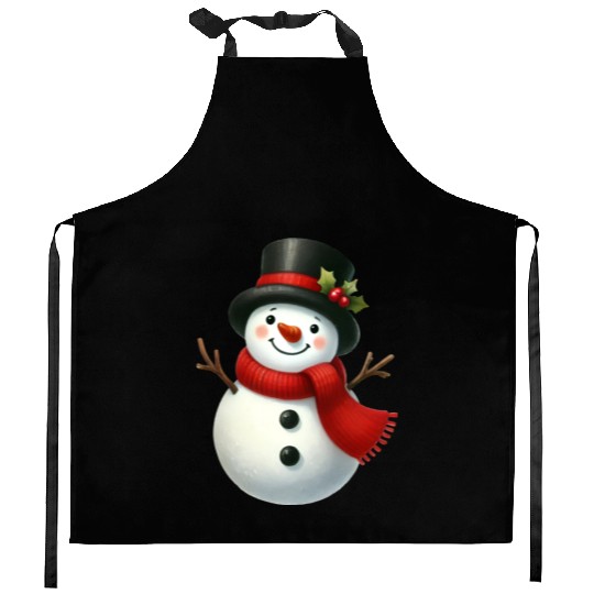 Snowman Christmas, Cute Christmas, Christmas Kitchen Aprons