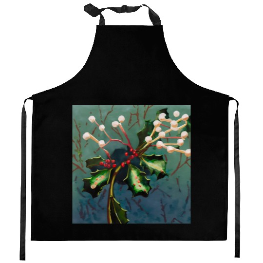Your mistletoe Kitchen Aprons