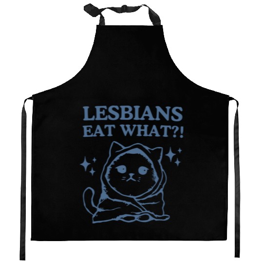 Lesbians Eat What Kitchen Aprons