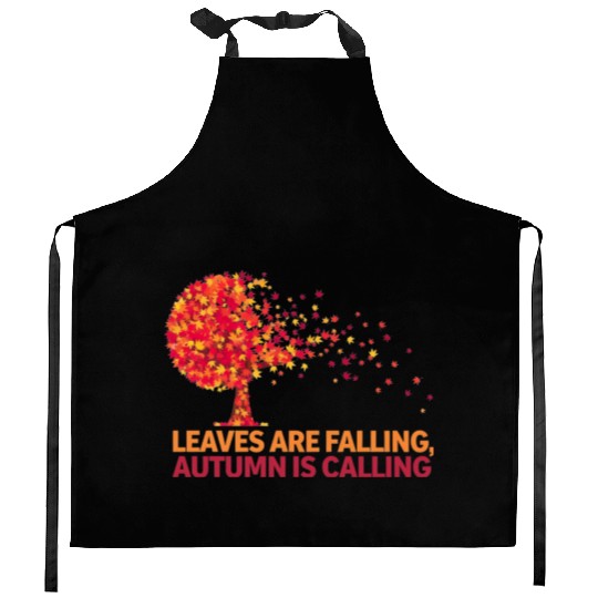 Fall Vibes and Autumn Spirit Kitchen Aprons