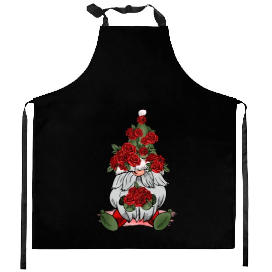 Gnomes Valentines Revelin, Valentines Retro Kitchen Aprons