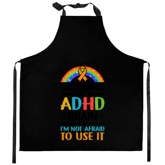 Autism Awareness Neurodivergent ADHD Kitchen Aprons