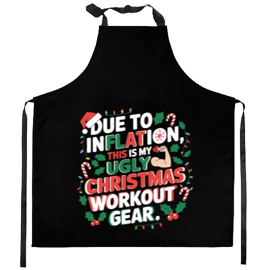 Inflation-Proof Christmas Workout Kitchen Aprons