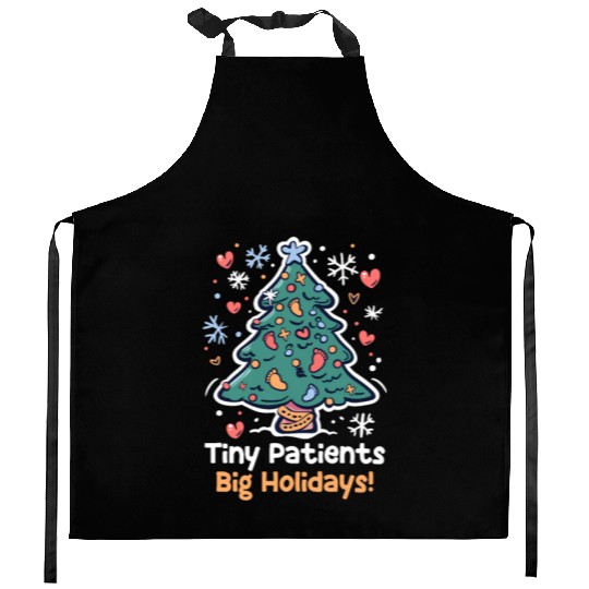 NICU Christmas Tiny Patients, Big Holidays! Kitchen Aprons