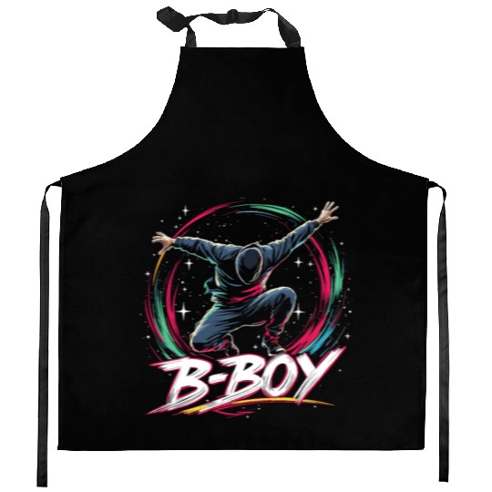 B-Boy Breakdance Breakdancer Urban Hip Hop Kitchen Aprons