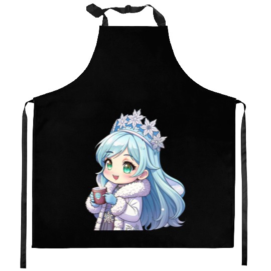 Snow Much Fun Winter Wonderland Girl Kitchen Aprons Gift
